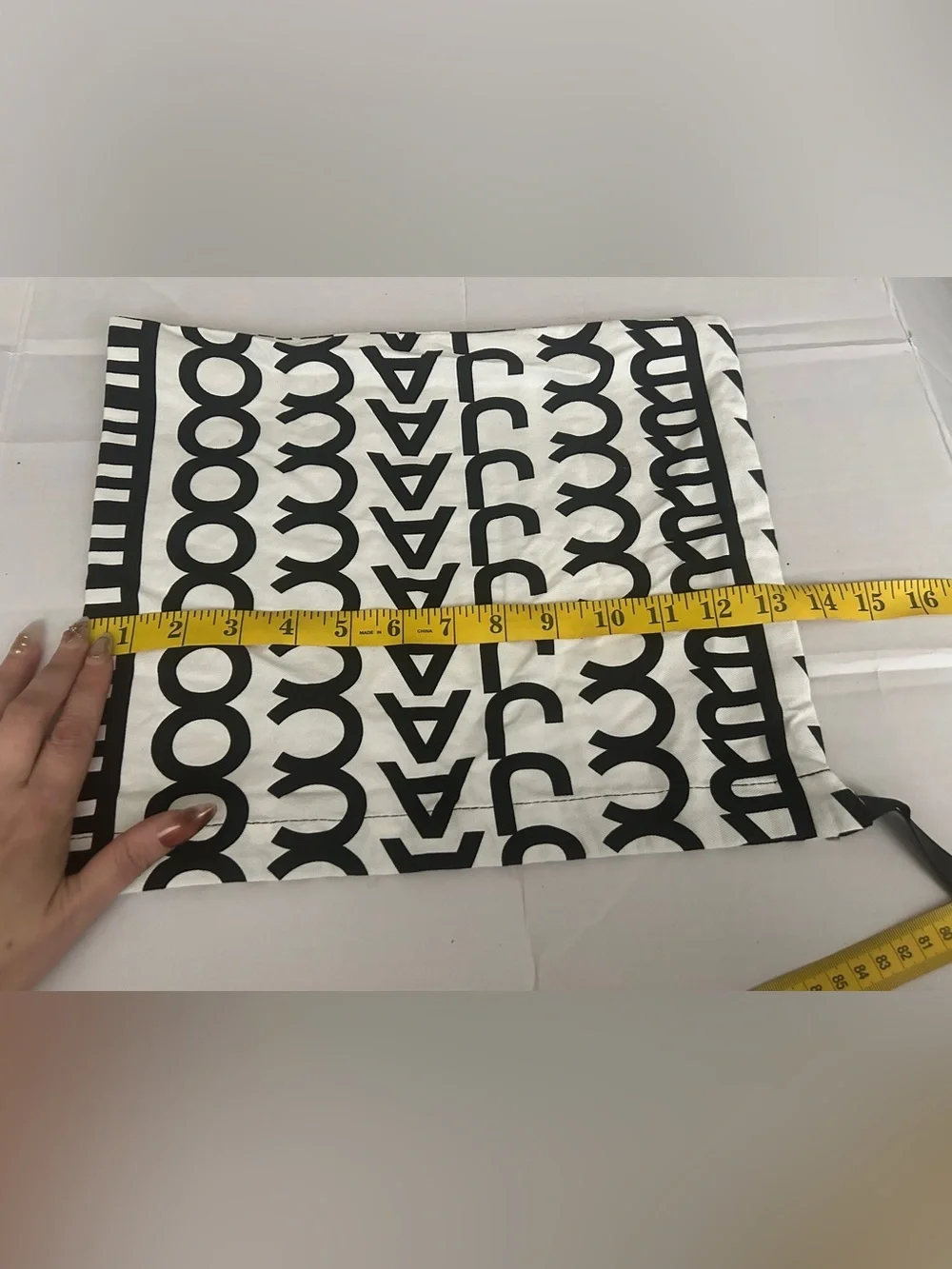 Marc Jacob’s Black big logo dust bag